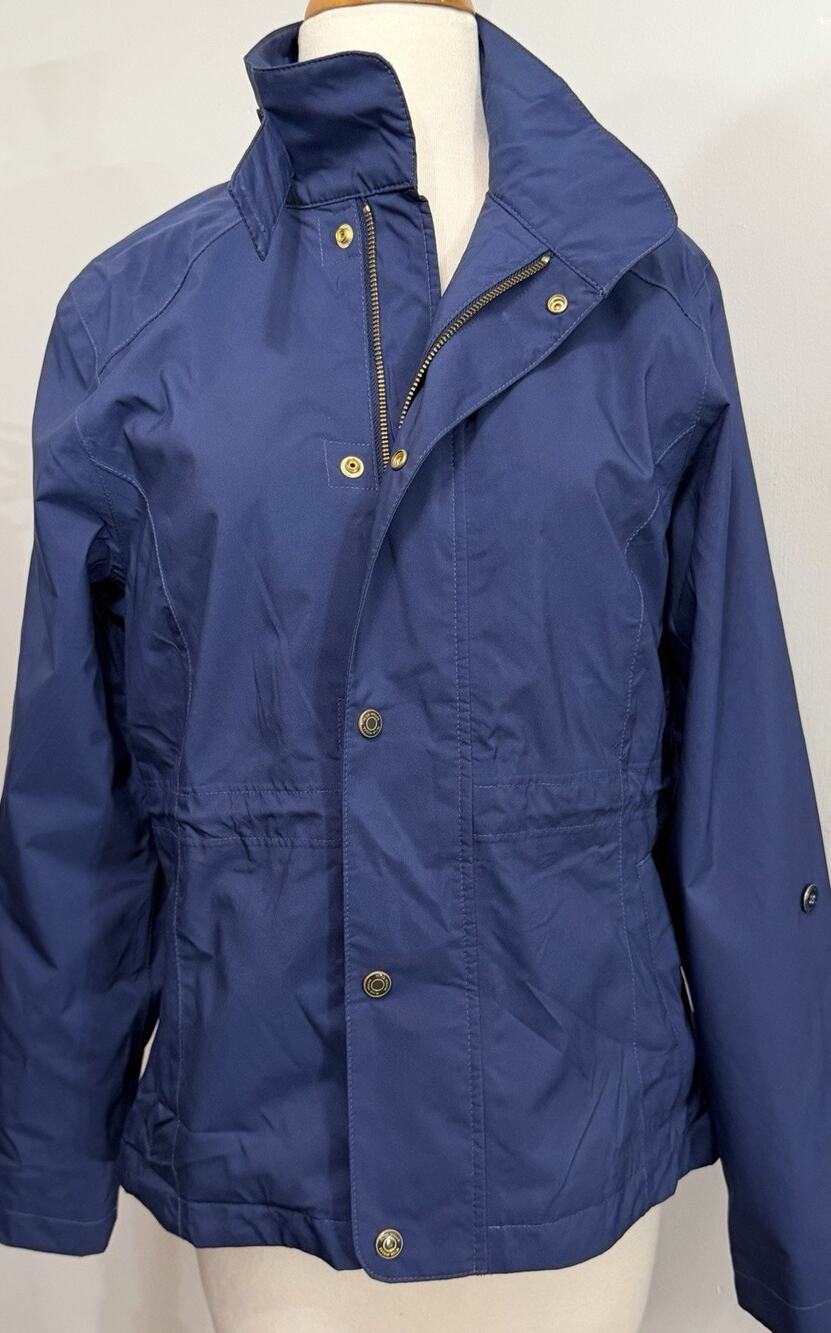 Peter Millar Jacket Womens M Medium Light Blue Jacket Element 4 Water Golf